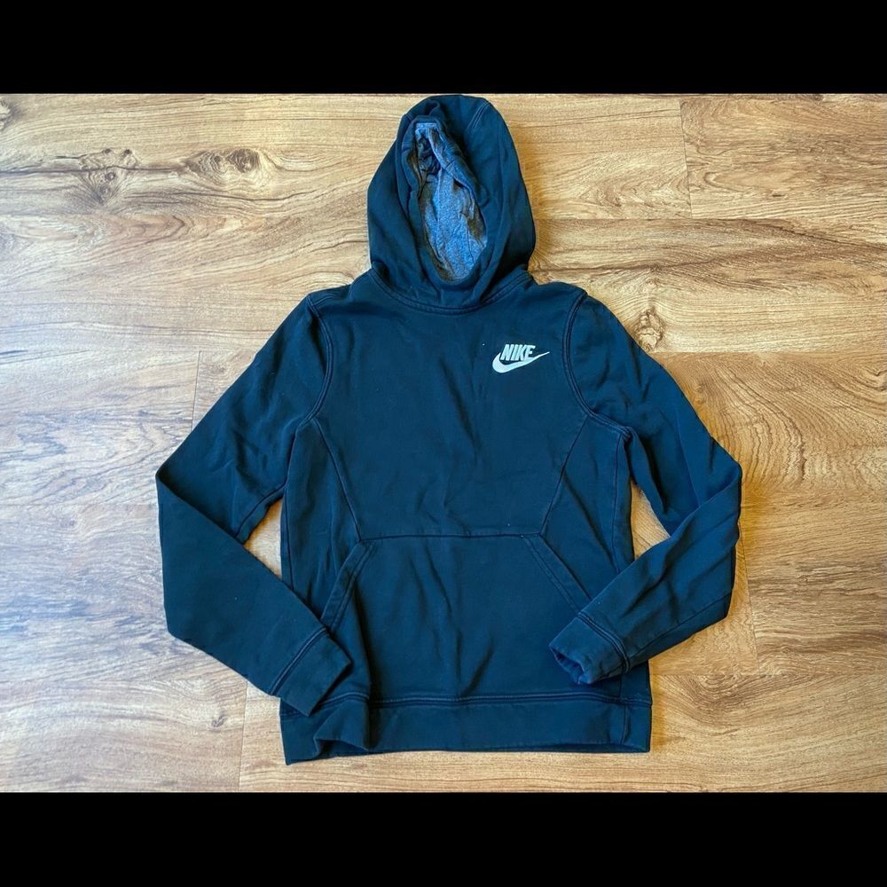 Kids Nike black hoodie - Picture 1 of 3